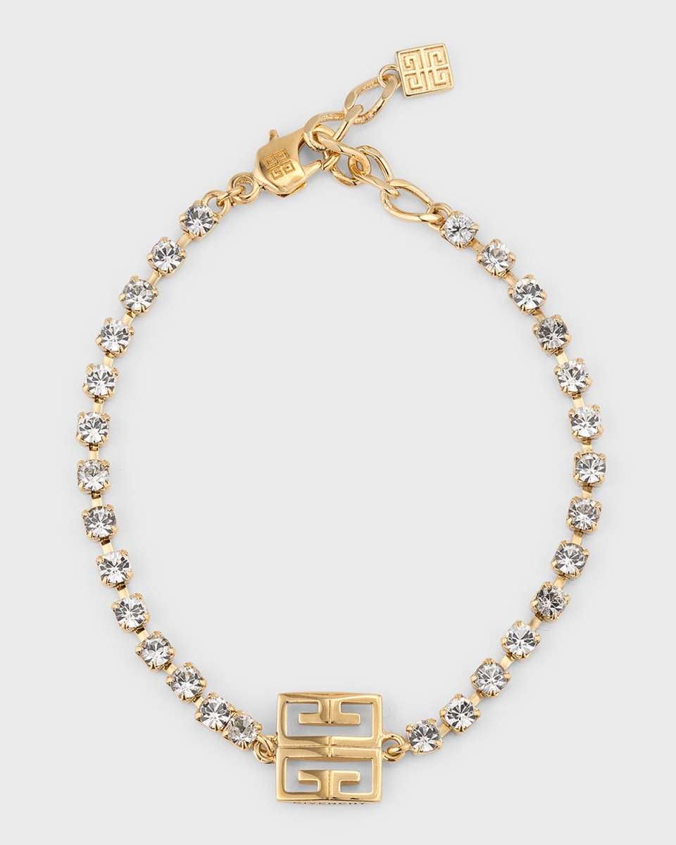 4G Golden Crystal Chain Bracelet